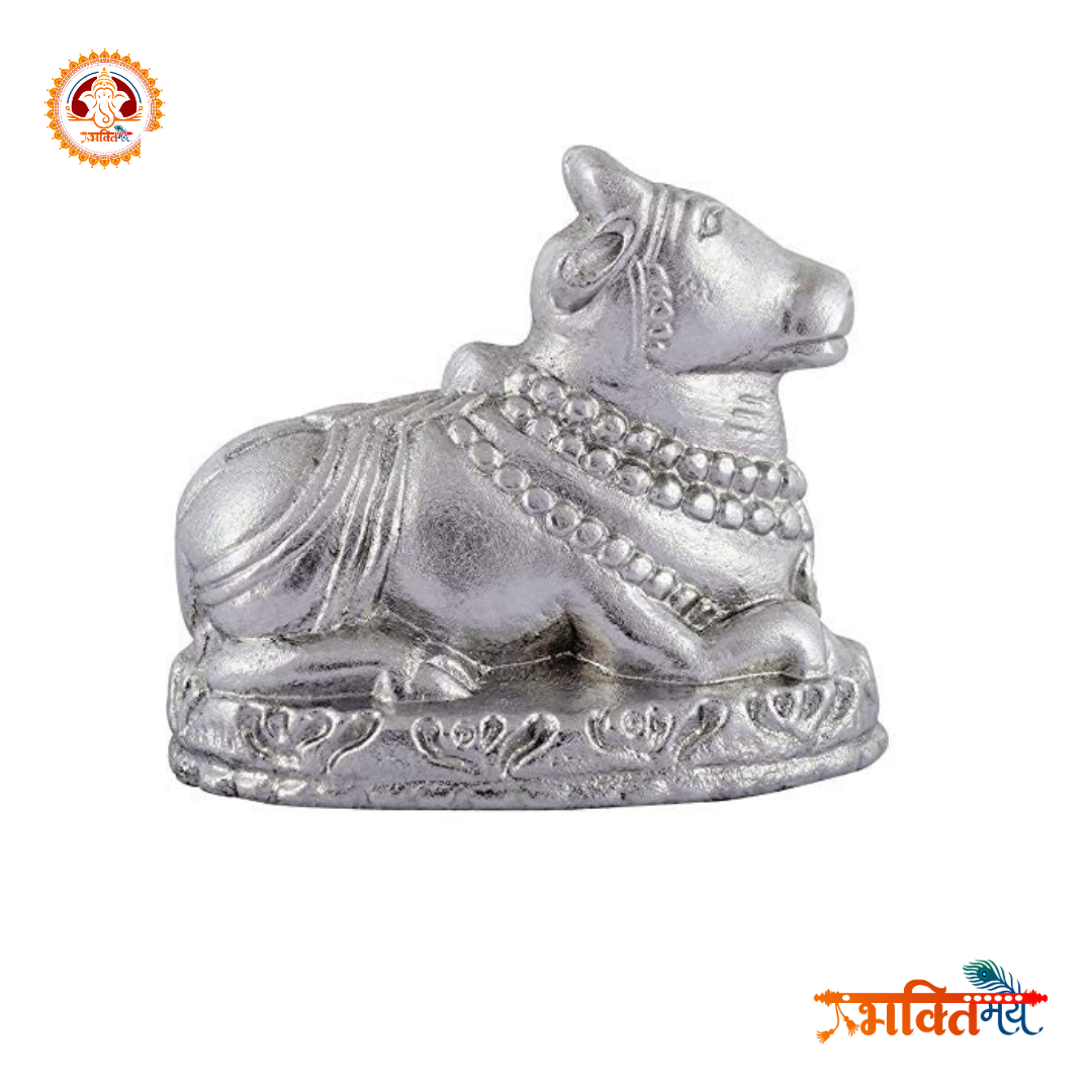 Siddha Energized (Pran-Pratishthit) Parad Nandi Ji