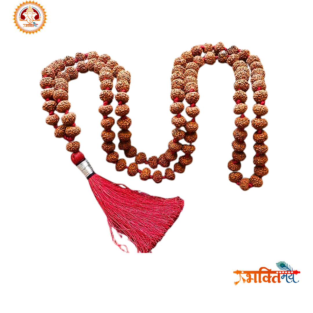 Siddha Energized (Abhimantrit) Panchamukhi Rudraksh Mala