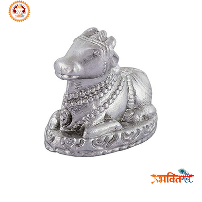 Siddha Energized (Pran-Pratishthit) Parad Nandi Ji