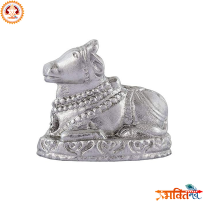 Siddha Energized (Pran-Pratishthit) Parad Nandi Ji