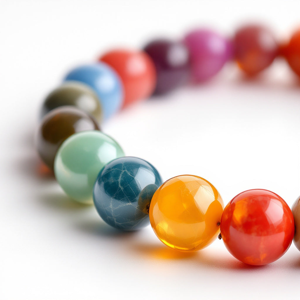 Original 9 Chakra x Pyrite Bracelet