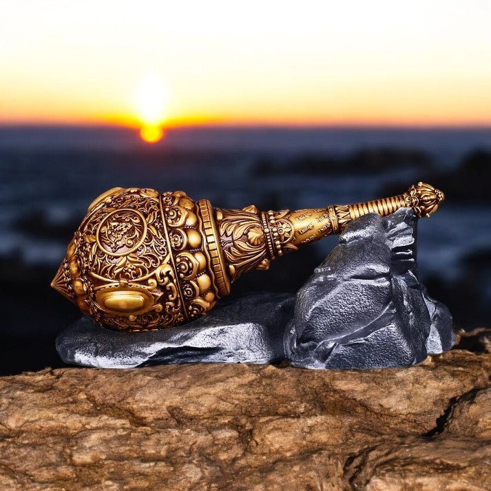 Siddh Hanuman Ji Gada | Bajrang Bali Gada for Home Decor Decorative Showpiece