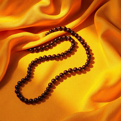 Original Karungali Mala (108+1 Bead) 8 mm Certified